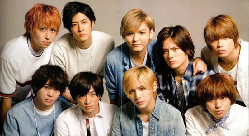 Hey!Say!Jump member profile! What is the height age, color, and