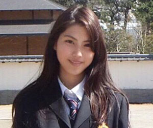 Hikaru Suzuki, high school, uniform, cute, beautiful girl, Image 