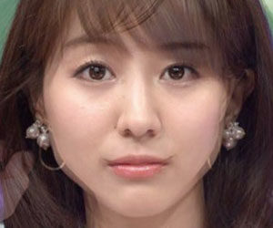 Minami Tanaka, contour, face line, changed, comparison