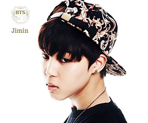 BTS Jimin at the time of his debut